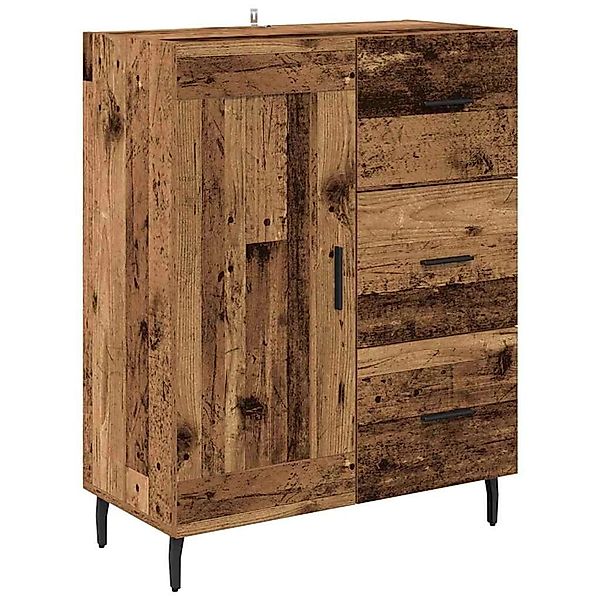 vidaXL Sideboard Altholz 69,5 x 34 x 90 cm Verbundholz und Eisen 881636 günstig online kaufen