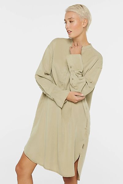 SENSES.THE LABEL Sommerkleid Ohne Taschen mit abgerundetem Saum günstig online kaufen