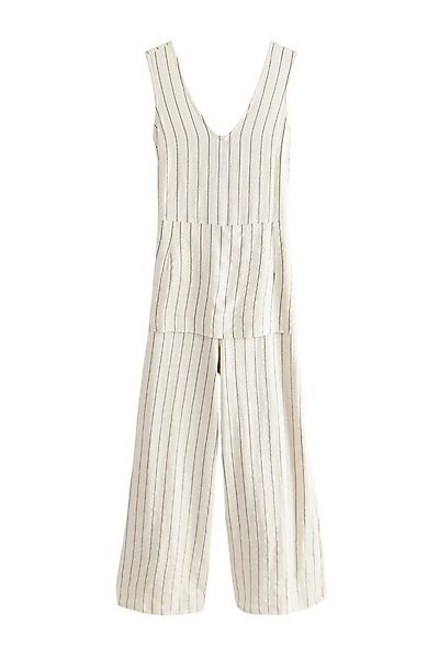 Next Jumpsuit Jumpsuit mit V-Ausschnitt und Bindegürtel (1-tlg) günstig online kaufen