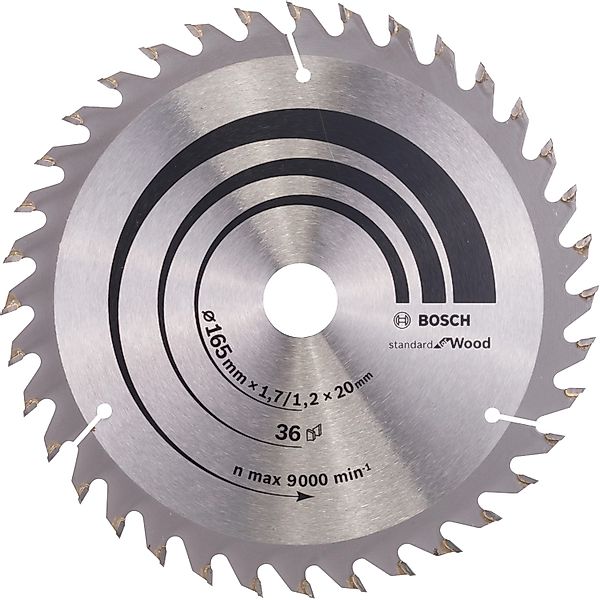 BOSCH Kreissägeblatt Kreissägeblatt Wood für Handkreissägen, günstig online kaufen