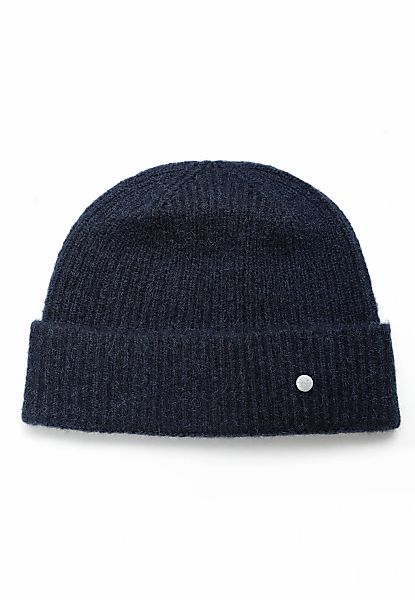 PEARLWOOD Strickmütze "MATS" Feinripp, Wollanteil, breiter Umschlag, wärmen günstig online kaufen