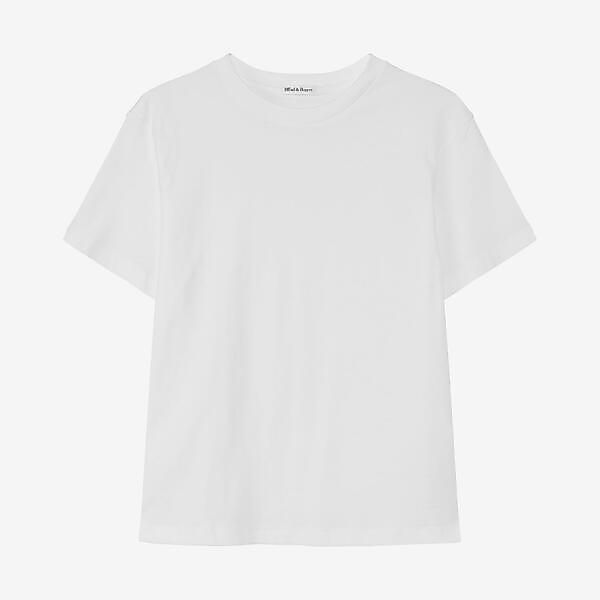Damen T-shirt Mit Rundhalsausschnitt Basic - Basics By Biderman günstig online kaufen