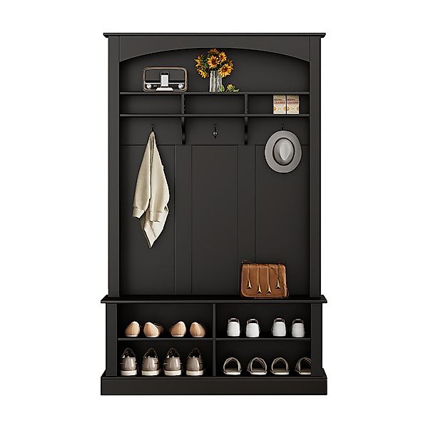 KLAM HOME Garderoben-Set Garderobenständer Garderobe mit günstig online kaufen