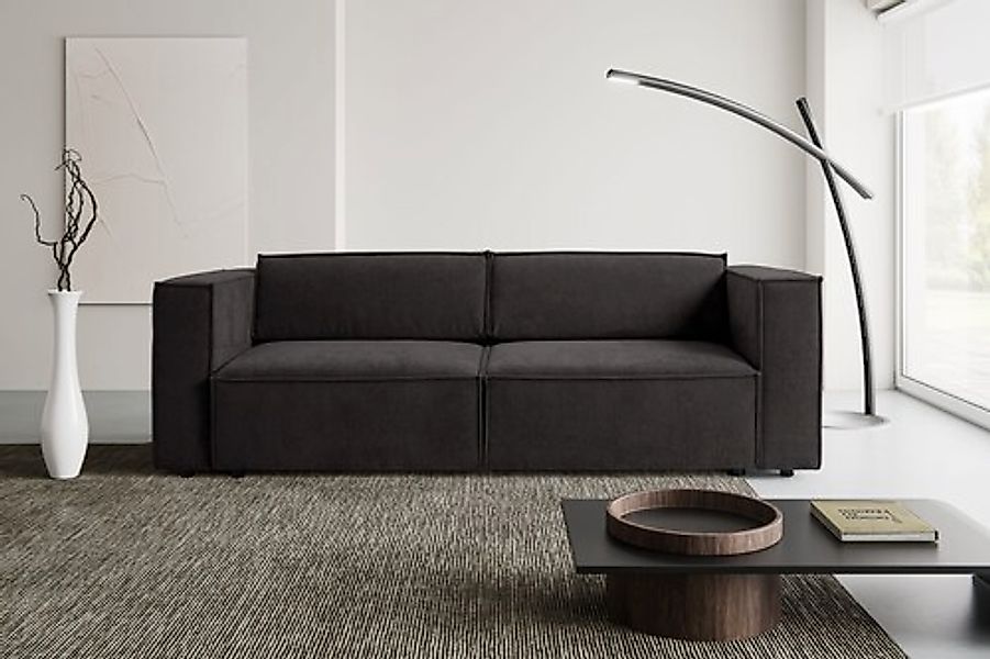 WERK2 Schlafsofa »Kansas Breite 252 cm, mit extragroßer Liegefläche 202x152 günstig online kaufen