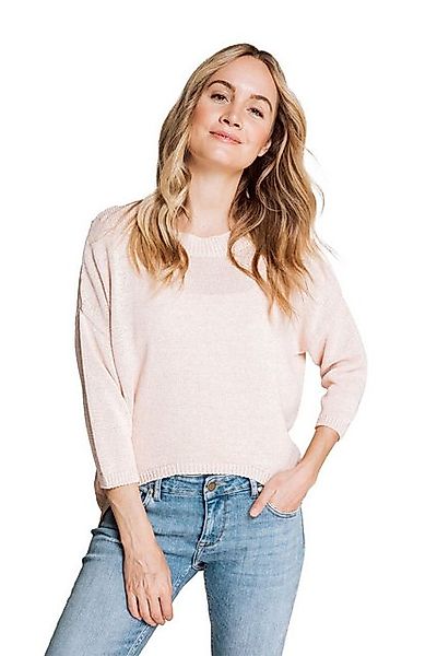 Zhrill Strickpullover Pullover NINA Rosa Rundhals günstig online kaufen