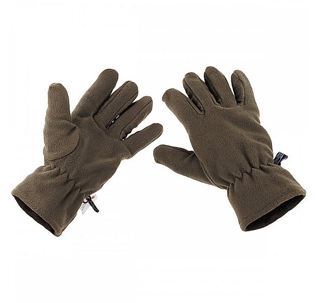 MFH Fleecehandschuhe Fleece-Fingerhandschuhe, oliv, mit Thinsulatefütterung günstig online kaufen