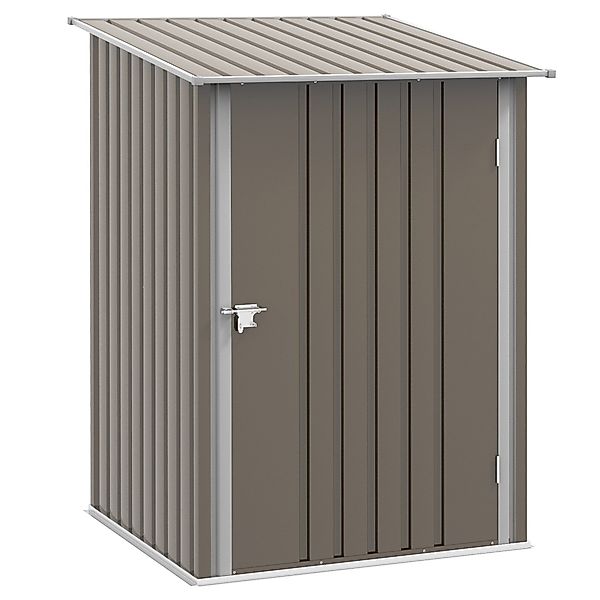 Outsunny Gerätehaus Gartenschuppen mit Pultdach, abschließbar, günstig online kaufen