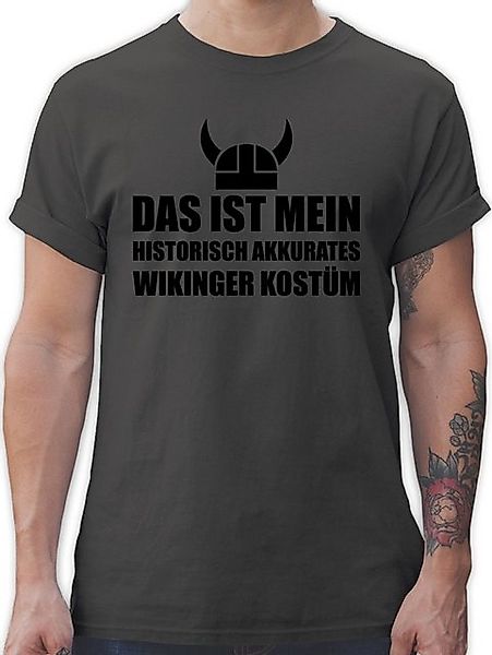 Shirtracer T-Shirt Das ist mein Historisch Akkurates Wikinger Kostüm - schw günstig online kaufen