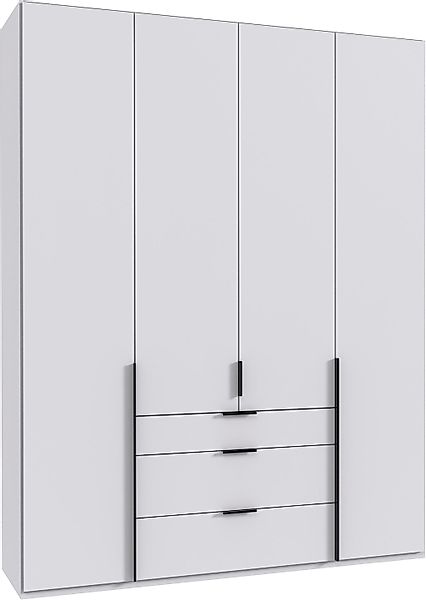 Wimex Drehtürenschrank "Mugano" mit langen oder kurzen Griffen aus Metall, günstig online kaufen