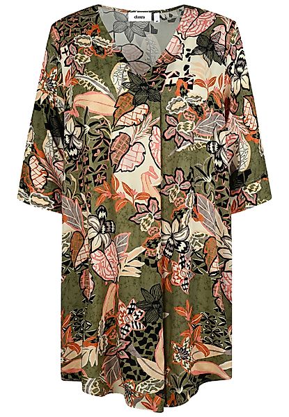 elanza Midikleid Kleid mit Blumen-Print in günstig online kaufen