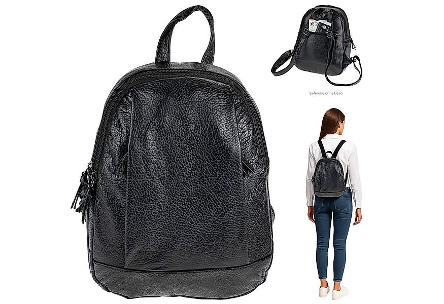 Alessandro Salvatore Cityrucksack Rucksack Damen Damenrucksack Kunstleder H günstig online kaufen