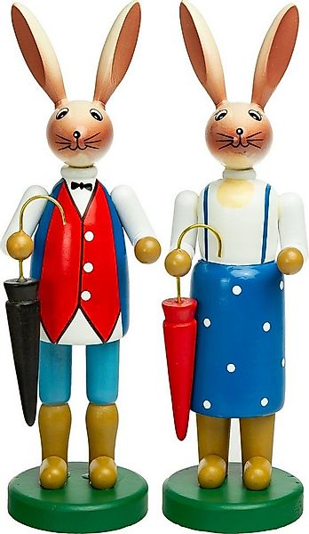 SIKORA Osterhase große Osterhasen Figuren Mama und Papa Osterdeko Tischdeko günstig online kaufen