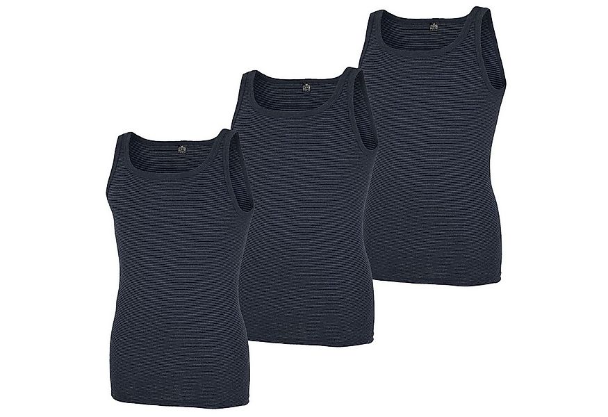 GÖTZBURG Unterhemd (Mehrpack, 3-St., 3 Stück) mit fein geringeltem Muster, günstig online kaufen