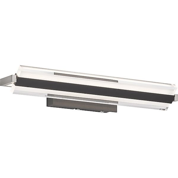 Fischer & Honsel LED-Wandleuchte Paros TW 1x 8,5 W Schwarz-Weiß 890,m günstig online kaufen