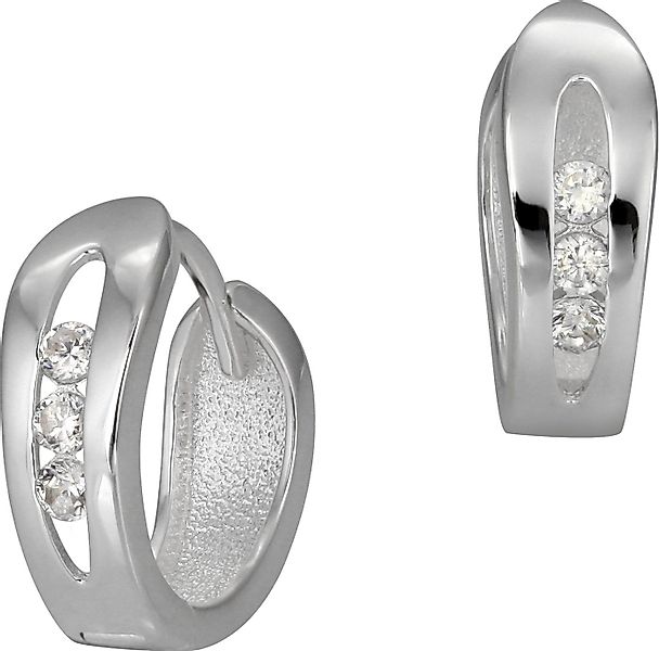 SilberDream Paar Creolen SilberDream Ohrringe 14mm für Damen 925er (Creolen günstig online kaufen