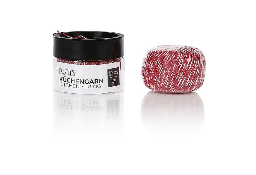 Vaily Küchengarn Bratenschnur Grillschnur 2er Pack mit Box Küchengarn, 200, günstig online kaufen