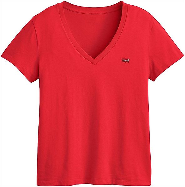 Levi's® V-Shirt Perfect Tee mit kleinem Batwing- Logo günstig online kaufen