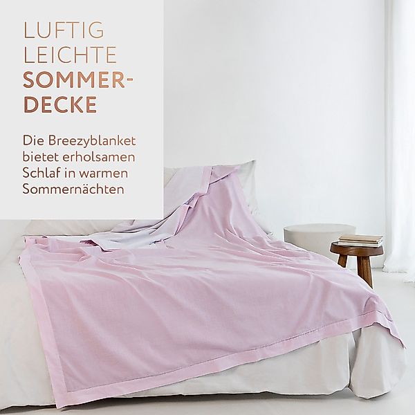Wohndecke Original Breezyblanket - temperaturausgleichende Baumwolldecke, günstig online kaufen