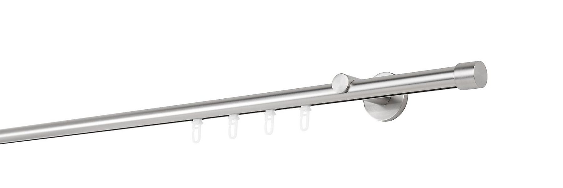 ondeco Gardinenstange Profil Wandabstand 6,5cm Cap, Ø 20 mm, 1-läufig, Wuns günstig online kaufen