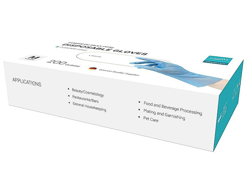 EUROPAPA Einweghandschuhe 100, 200, 300, 450 Stk Vorteilspack TPE Einweghan günstig online kaufen