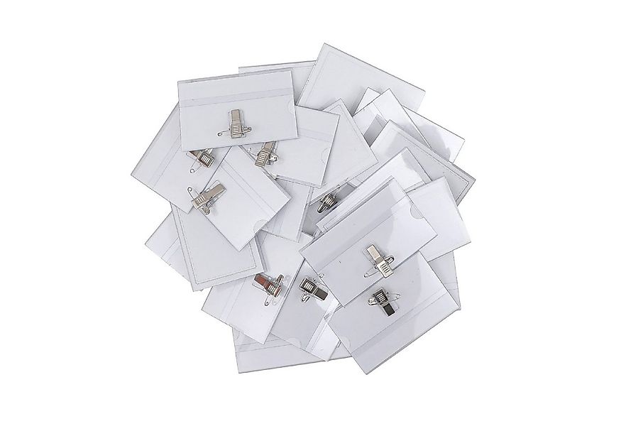 Belle Vous Schlüsselanhänger Namensschilder Befestigung (50er Set) 9x6cm PV günstig online kaufen