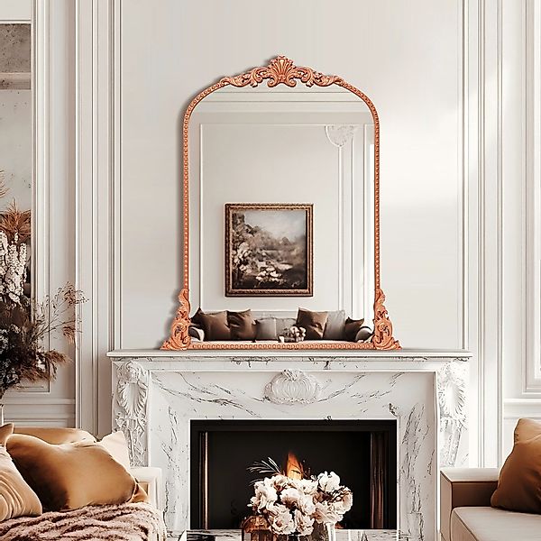 G-LEAF Wandspiegel Bogen-Wandspiegel, antiker Spiegel im günstig online kaufen