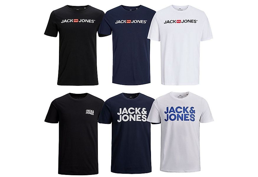 Jack & Jones T-Shirt Basic mit Marken-Logo Aufdruck günstig online kaufen