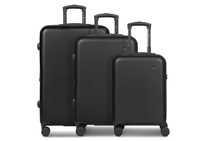 bugatti Trolleyset Valencia 2.0, 4 Rollen, (3-teilig, 3 tlg), ABS günstig online kaufen