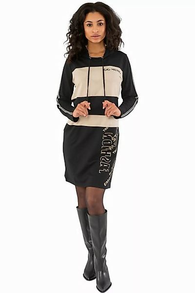 Gio Milano Sweatkleid G29-5100, Gio Milano Kleid Fashion Trend Druck auf Un günstig online kaufen