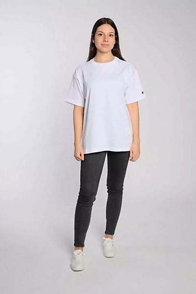 Champion T-Shirt Champion T-Shirt Rundhalsausschnitt Weiß M günstig online kaufen