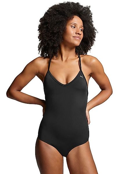 PUMA Badeanzug V-Neck Crossback günstig online kaufen