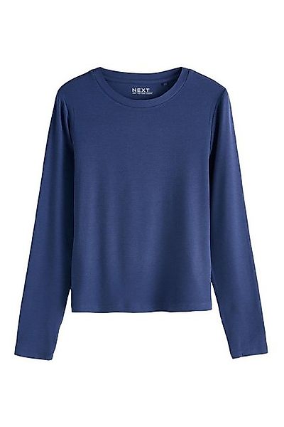 Next Langarmshirt Weiche, gerippte Langarmshirts mit günstig online kaufen
