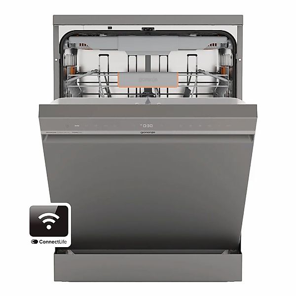 GORENJE Standgeschirrspüler "GS673A96X" 9,4 l 16 Maßgedecke TotalDry - auto günstig online kaufen