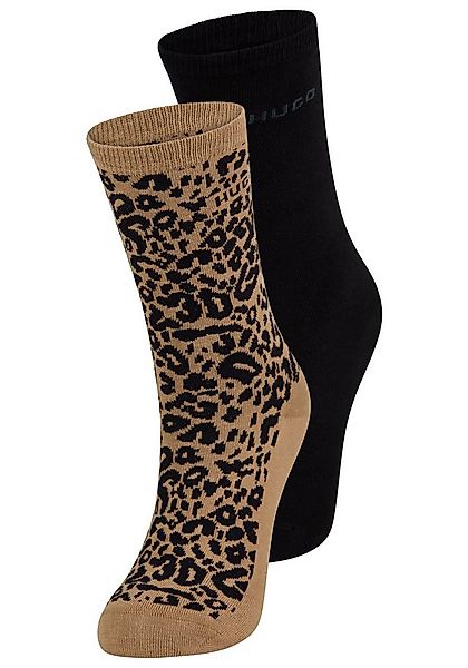 HUGO Socken LEO LOGO (Packung, 2-Paar) mit HUGO-Schriftzug günstig online kaufen