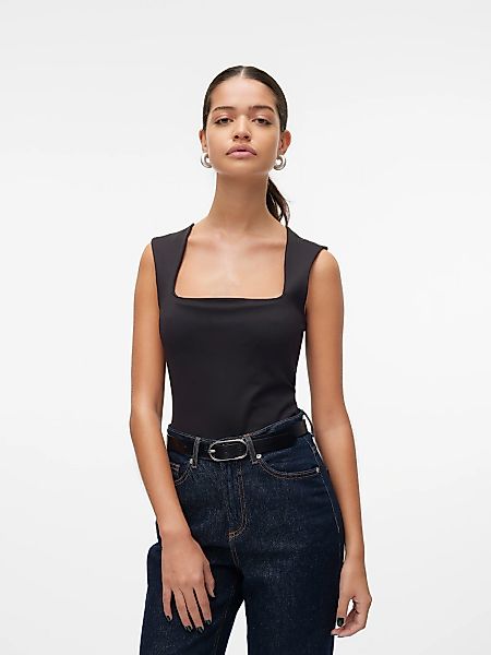 Vero Moda Shirttop "VMMILLION SL SQUARE NECK TOP JRS NOOS" günstig online kaufen
