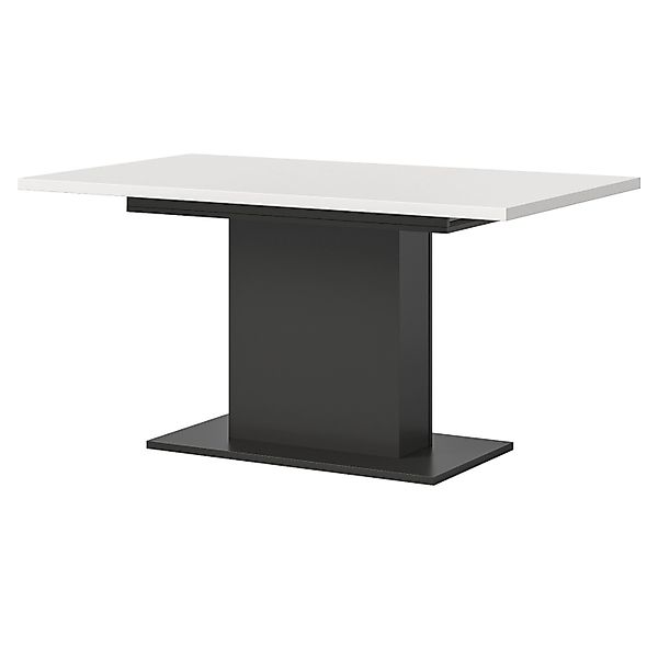 Inn.Furn Esstisch in Weiß und Grau Ausziehbar 150 - 190 cm Home-X günstig online kaufen
