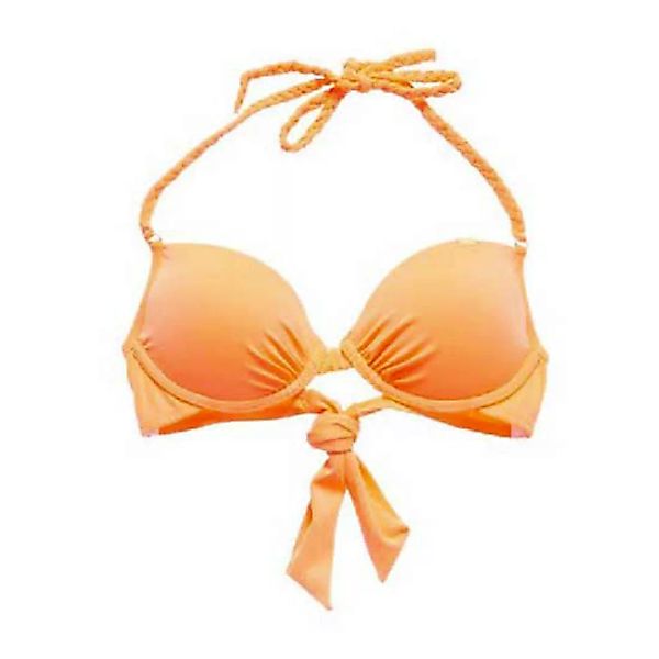 Superdry Braided Cupped Bikini Oberteil L Fluor Coral günstig online kaufen