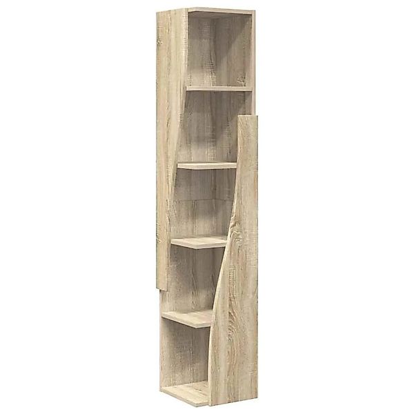 vidaXL Eckschrank Sonoma-Eiche 27,5x27x140cm Holzwerkstoff 889867 günstig online kaufen