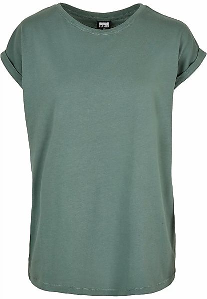 URBAN CLASSICS Kurzarmshirt "Urban Classics Damen Ladies Extended Shoulder günstig online kaufen