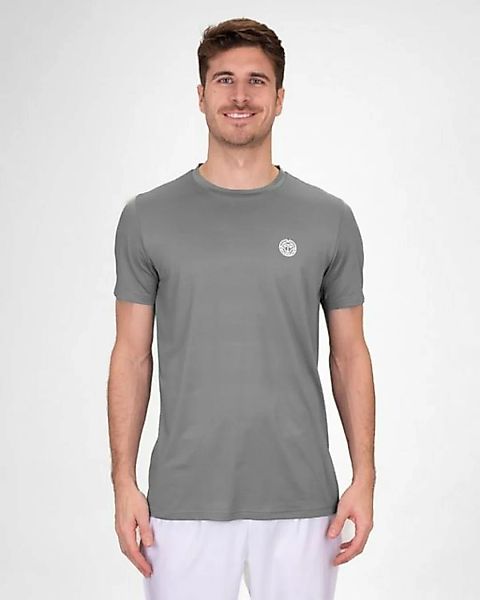 BIDI BADU Tennisshirt Crew Tennis Shirt für Herren in Grau günstig online kaufen