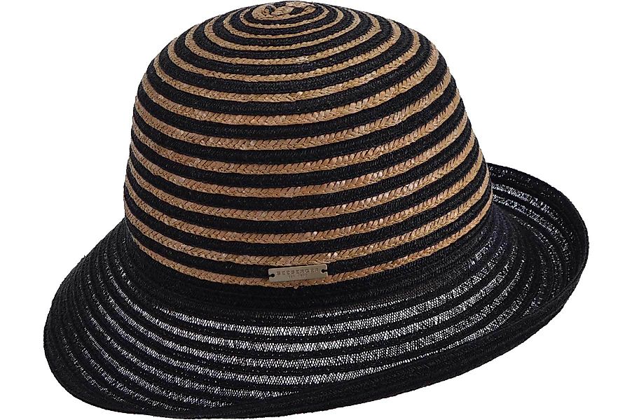 Seeberger Strohhut Naturstrohmix Glocke mit Aufschlag günstig online kaufen