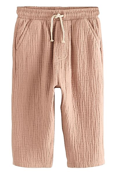 Next Stoffhose Weiche, strukturierte Hose 100 % günstig online kaufen