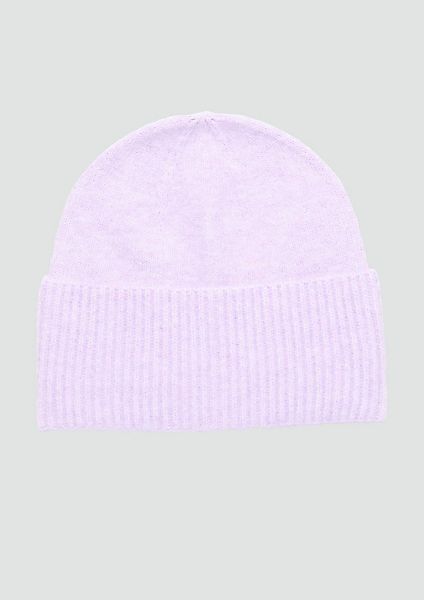 s.Oliver Strickmütze Mütze Beanie aus Rippstrick günstig online kaufen
