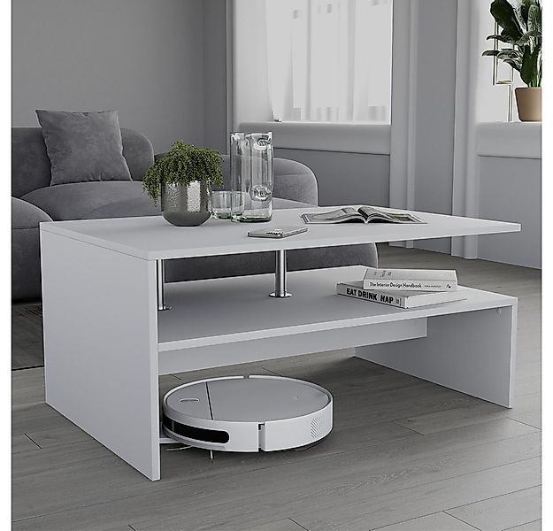 Vicco Couchtisch Amato, Weiß, 90 x 52.6 cm (1-St) günstig online kaufen