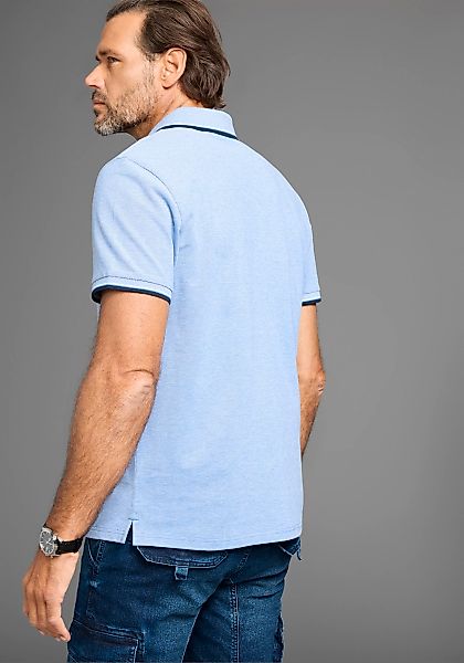 H.I.S Poloshirt mit sportlichen Kontraststreifen & günstig online kaufen