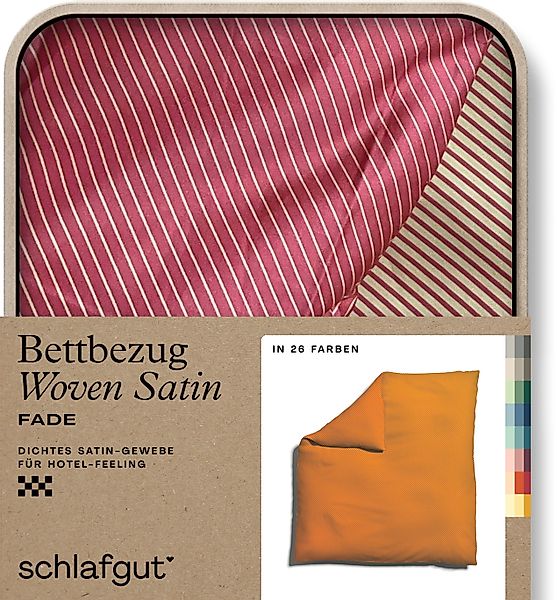 Schlafgut Bettbezug Woven Satin Fade mit günstig online kaufen