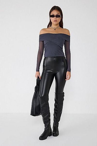 No Matter What Blusentop Schulterfreie Tüllbluse günstig online kaufen