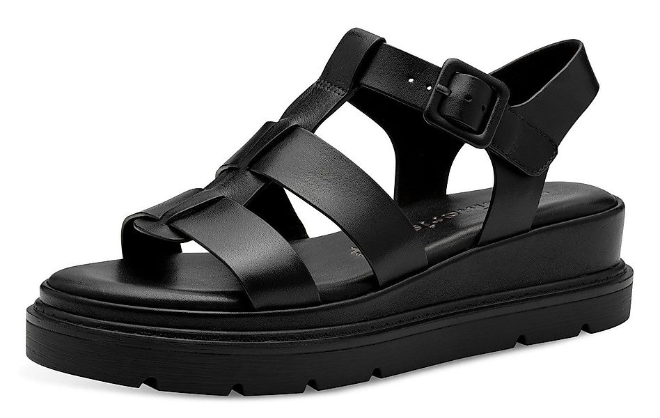 Tamaris Keilsandalette, Plateau, Riemchensandale, Sommerschuh mit günstig online kaufen