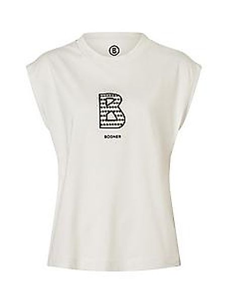 Loose Fit-Rundhals-Shirt Dania Bogner weiss günstig online kaufen