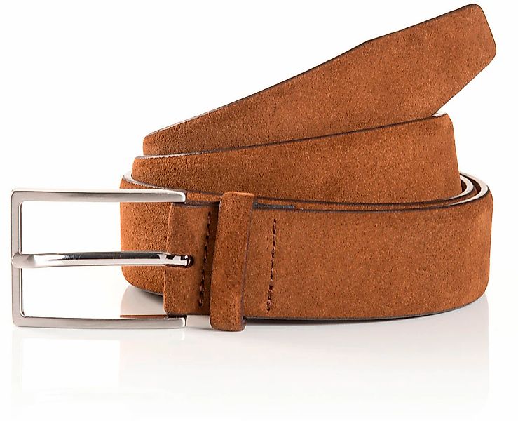 TOM TAILOR Synthetikgürtel Veloursledergürtel, Freizeit- und Anzugsgürtel, günstig online kaufen